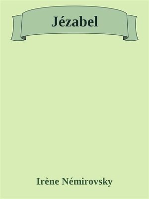 cover image of Jézabel